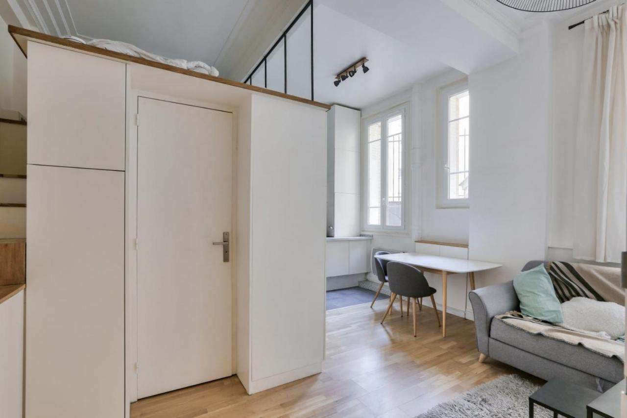 Charming studio - Paris 18th district Apartment Luaran gambar