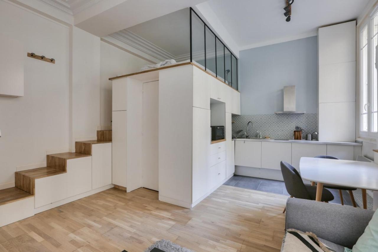 Charming studio - Paris 18th district Apartment Luaran gambar